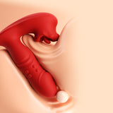 Tongue-Licking Vibrating G-Spot Vibrator