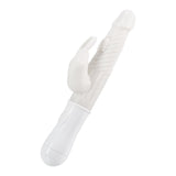 Luxurious Ivory Rotating Rabbit Vibrator – Dual Stimulation with Rotating Beads & Vibrating Rabbit Ears
