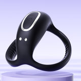 Vibrating Cock Ring – 10 Vibration Modes, Silicone, Waterproof & Rechargeable for Couples
