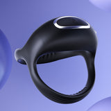 Vibrating Cock Ring – 10 Vibration Modes, Silicone, Waterproof & Rechargeable for Couples