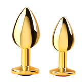 Elegant Stainless Steel Pleasure Plug – For Intimate G-Spot & Anal Exploration
