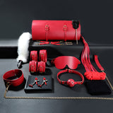 Luxury SM Restraint Kit — Bondage Play Roll-Up Set for Adults