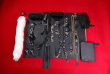 Luxury SM Restraint Kit — Bondage Play Roll-Up Set for Adults