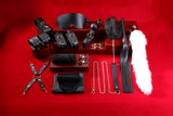 Luxury SM Restraint Kit — Bondage Play Roll-Up Set for Adults