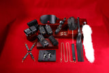 Luxury SM Restraint Kit — Bondage Play Roll-Up Set for Adults