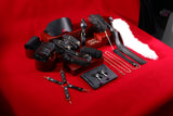 Luxury SM Restraint Kit — Bondage Play Roll-Up Set for Adults