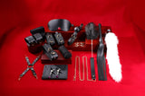 Luxury SM Restraint Kit — Bondage Play Roll-Up Set for Adults