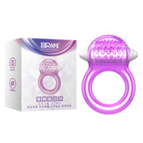 Light & Heavy Vibes Cock Ring – Electric Vibration with Egg, Stamina & Sensation Enhancer