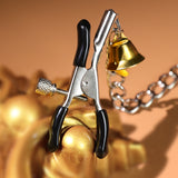 Bondage Nipple Clamp & Ball Gag Set — SM Tease & Restraint Toy