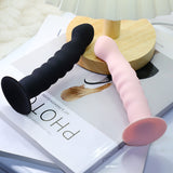 Touch & Tease Silicone Manual Massager – Black