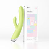 Double the Fun! Dual Tease Vibrator with Twin Motors & Long-Lasting Rechargeable Power