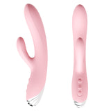 Double the Fun! Dual Tease Vibrator with Twin Motors & Long-Lasting Rechargeable Power