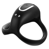 Vibrating Cock Ring – 10 Vibration Modes, Silicone, Waterproof & Rechargeable for Couples