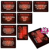 Sexy Truth or Dare Cards – A Spicy Couple’s Game to Explore, Tease, and Turn Up the Heat