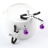 Adjustable Nipple Clamps with Bells – BDSM Play for Couples | Love Fever