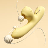 Heat & Suck Pro Vibrator – USB Rechargeable Dual-Motor Device with Heating, Suction & Vibration Modes