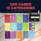 Couple Reconnect – 200 Deep Conversation Cards for Couples by Dr. Tania Sharma | Love Fever