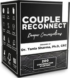Couple Reconnect – 200 Deep Conversation Cards for Couples by Dr. Tania Sharma | Love Fever