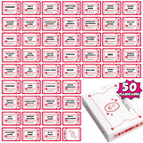 Couples Love Coupon Cards – 50 Fun Date Ideas & Romantic Gifts | Love Fever