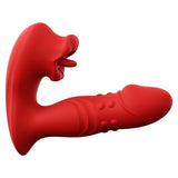G-Spot Vibrator with Clitoral Licking – Dual Motor Toy for Women & Couples | Love Fever