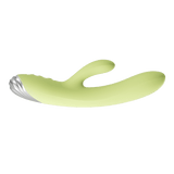 Green Dual-Motor Vibrator – G-Spot & Clit Stimulator & Long-Lasting Rechargeable Power | Love Fever