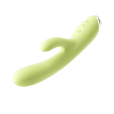 Green Dual-Motor Vibrator – G-Spot & Clit Stimulator & Long-Lasting Rechargeable Power | Love Fever