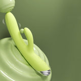 Green Dual-Motor Vibrator – G-Spot & Clit Stimulator & Long-Lasting Rechargeable Power | Love Fever