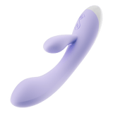 Lavender Bliss Dual - Stimulation Vibrator – Gentle Curves & Soft Silicone – Compact, Powerful, and Silky Soft | Love Fever