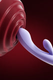 Lavender Bliss Dual - Stimulation Vibrator – Gentle Curves & Soft Silicone – Compact, Powerful, and Silky Soft | Love Fever