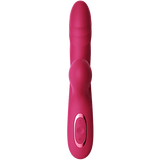 Love Stick – Dual-Action Vibrator with Telescopic Vibration + Suction, Premium Silicone | Love Fever