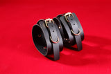 Luxury black Bondage Kit – 10-Piece Roll-Up Set for Couples (PU Leather & Metal)