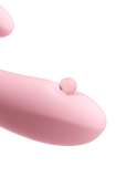 Pink Dual-Action Vibrator – G-Spot & Clit Stimulator & Long-Lasting Rechargeable Power | Love Fever