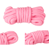 Pink Plush 10-Piece Bondage Kit – Fuzzy Cuffs, Flogger, Blindfold & More | Love Fever