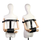 Premium BDSM Reverse Arm Restraint – Adjustable Leather Cuff Harness | Love Fever
