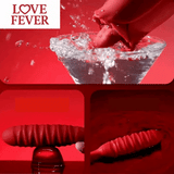 Rose Bud Pulse Vibrator – Dual Motor Toy with Licking & Pulsing Modes | Love Fever