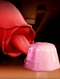 Rose Bud Pulse Vibrator – Dual Motor Toy with Licking & Pulsing Modes | Love Fever