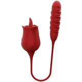 Rose Bud Pulse Vibrator – Dual Motor Toy with Licking & Pulsing Modes | Love Fever