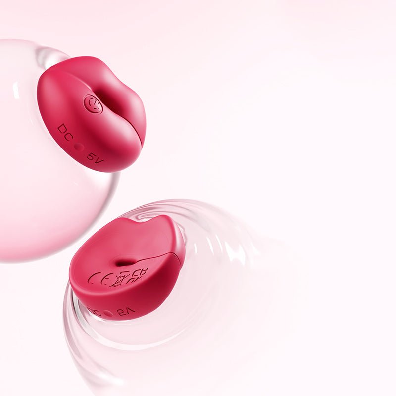 Nipple Vibrator Wireless Lip-Shaped with Remote & 9 Modes Nipple Vibrator Wireless Lip-Shaped with Remote & 9 Modes