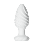 Spiral-Twist Anal Plug with Vibration & Heat – App-Controlled, 10 Modes, Rechargeable | Love Fever