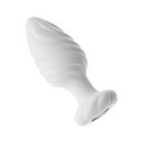 Spiral-Twist Anal Plug with Vibration & Heat – App-Controlled, 10 Modes, Rechargeable | Love Fever