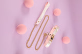 Stylish Snake Pattern Collar with Leash – Kink Accessory for Lovers | Love Fever